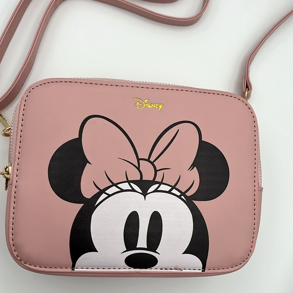 ⭐️ Disney Minnie Mouse Crossbody Camera Messenger Sling Bag ⭐️